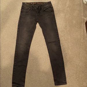 Rock Revival women’s black/dark gray jeans